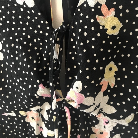 Topshop Floral Tea Dress - Picture 4 of 5
